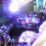 汽车七彩灯 装饰LED车内氛围灯声控音响感应灯气氛跳舞灯音乐节奏