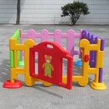 儿童塑料栅栏幼儿园塑料围栏游戏围栏儿童塑料护栏加厚幼儿小栅栏