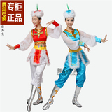 新款藏蒙古族骑马舞蹈服少数民族舞筷子舞演出服装儿童成人女