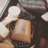 手工订制2016韩版新款剑桥水桶包 时尚复古女式单肩斜挎小包包女