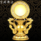 宝成 佛具佛教用品 盛凡鎏金准提镜纯铜台湾 藏传佛教密宗法器