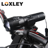 强光T6自行车灯 前灯 充电骑行装备LED手电筒 死飞山地车单车配件