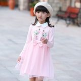 六一儿童节冰雪奇缘公主裙春夏季短袖艾莎童装女童连衣裙韩版B类