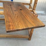 老榆木吧台板定制 全实木窗台板台面板餐桌面板 纯实木吧台板订做