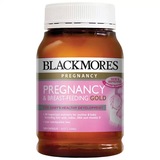 澳州直邮Blackmores 孕妇哺乳黄金营养素含叶酸DHA 180粒保健品