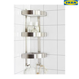 IKEA北京宜家代购 格兰代 转角壁柜 浴室脚架置物架卫浴用品