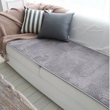 韩国生产 公主家居正品代购欧式简约纯色秋冬舒适加长沙发垫 坐垫