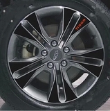 包邮奇瑞瑞虎3专用汽车拉花轮毂贴 瑞虎3轮毂碳纤维保护改装贴纸