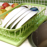 日本进口sananda厨房置物架 沥水篮 碗架 水果蔬菜篮 杯子沥水盘
