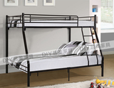 欧式高低艺床双人床1.5 铁床上下床双层床成人铁架床1.2米上下铺