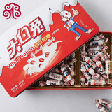 冠生园大白兔奶糖红豆味400g正宗上海特产创意礼物礼盒铁盒装糖果