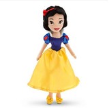 现货美国官网代购迪士尼disney公主超萌迷你毛绒娃娃玩具公仔12寸