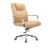 电脑椅 家用办公椅 时尚转椅 人体工学老板椅环保皮椅弓子脚椅
