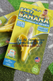 【猩妈海淘现货】美国BabyBanana 香蕉宝宝软牙胶婴儿软牙刷 1段