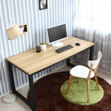 1.2米宜家实木简约台式双人办公桌简易电脑桌家用写字书桌子定制