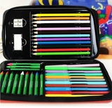 2岁儿童绘画套装画画水彩笔礼盒颜料蜡笔无毒水洗画笔文具礼盒