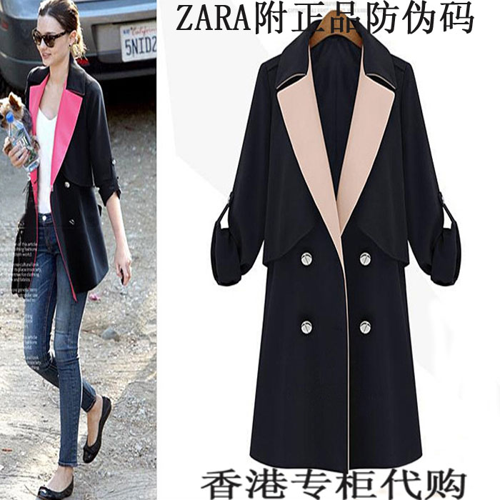 zara女装_zara 女装 风衣 正品