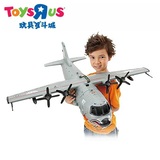 玩具反斗城 跑男同款超声光大飞机模型 战斗机飞行司令部军事套装