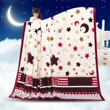 儿童学生宿舍毛毯加厚冬季单人珊瑚绒毯双人法兰绒床单单件小毯子