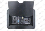 鑫创达 XCD-F0413视频桌面插座 会议室桌面插座 大班台多功能线盒
