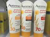 美国代购Aveeno艾维诺天然成人防晒乳霜孕妇可用SPF70 85g拼邮