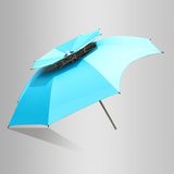 黑胶钓鱼伞 2米2.2米双层万向超轻防雨遮阳 垂钓渔具用品