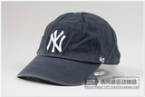 MLB纽约洋基队棒球帽纯棉男女户外运动帽秋冬款韩版潮帽子
