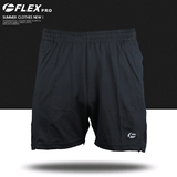 FLEX 佛雷斯男款女款吸汗速干羽毛球服运动短裤MW5018专柜正品