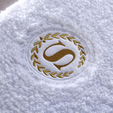 酒店纯棉加厚吸水白色卫浴地垫浴室地巾脚垫防滑垫卫生间门垫地毯