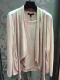 EP雅莹专柜正品商场代购特价假两件白色羊毛针织衫E15PH5203a