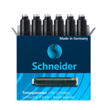德国Schneider施耐德 墨胆 施耐德钢笔通用墨囊 钢笔墨水胆6支装