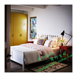 IKEA 汉尼斯 床架 双人床实木床松木含床板1.8x2米★沈阳宜家代购