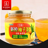 新货韩国进口 新松蜂蜜柚子茶1000g 即食冲饮果味茶 下午茶果肉茶