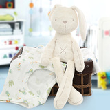 英国正品Mamas兔子玩偶抱偶婴儿安抚玩偶宝宝陪睡毛绒玩具 0.18