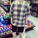 阿迪达斯夏季男士修身韩版短袖打底衣服圆领新款日常男装上衣T恤