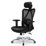 工学电脑西昊/SIHOO 人体椅子 办公椅 家用座椅转椅 M18 黑色