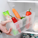 日本进口 inomata 塑料冰箱分隔储藏框 收藏盒 厨房蔬果收纳盒