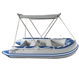橡皮艇 冲锋舟 皮划艇船充气船钓鱼船用不锈钢遮阳蓬 帐篷 遮阳伞