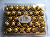 费列罗Ferrero榛果威化巧克力糖果 32粒礼盒装 圣诞节生日礼物
