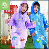 韩国kk树儿童雨衣女童雨衣防水男童雨衣宝宝雨披学生小孩雨衣