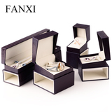 凡西创意手镯盒珠宝首饰包装盒长方形饰品项链盒紫色H024