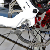 骑行训练台零配件 山地车自行车专用 后轮快拆杆 单车单后快拆杆