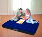 INTEX折叠床午休床充气床单人双人加大加厚午休床户外气垫床特价