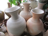 云南手工个性粗陶土陶花瓶复古土陶罐陶器陶花瓶摆件做旧仿古