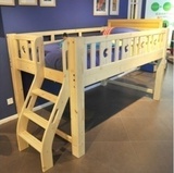 实木家具上下床双层床半高床高低床儿童床书桌组合公主婴儿床特价