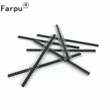 Farpu丨排针1*40P 2.0mm间距 单排直针 高品质 铜针 单排排针