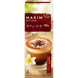 日本进口零食 AGF MAXIM三合一香浓摩卡牛奶速溶咖啡粉 4条装8555