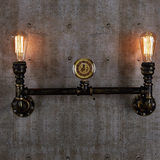 复古灯壁灯 装饰壁灯 工业壁灯 创意铁艺怀旧餐厅酒吧水管壁灯