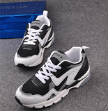 新款韩国ulzzang黑白配灰色跑步运动鞋休闲鞋透气网面女鞋包邮R1