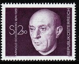 1761奥地利邮票1974年作曲家瑟恩贝格1全